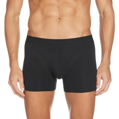 Image of JACK &amp; JONES Men&#039;s JACSIMPLE Trunks NOOS Boxer, Multicoloured (Black), Large