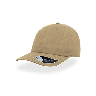 Image of Atlantis Dad Hat Unstructured 6 Panel Cap (One Size) (Khaki)