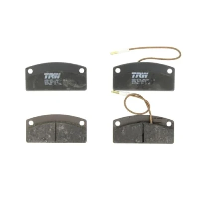 Image of 0790710, 6G065, 6L065 Brake pad set TRW COTEC GDB1679 incl. wear warning contact AIXAM: A.751 Hatchback