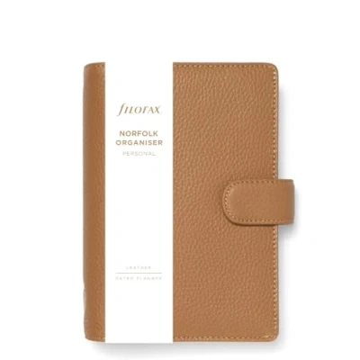 Image of Filofax Personal Norfolk Organiser almond