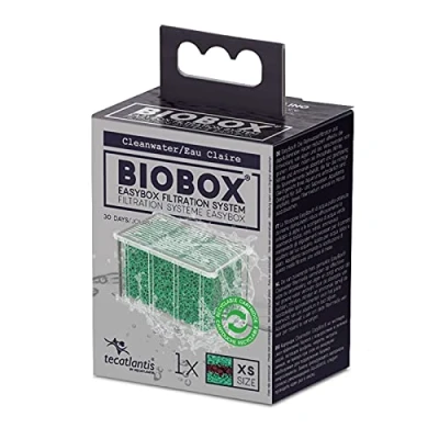 Image of Tecatlantis Easybox Cleanwater Filter Media Cartridge For Mini Biobox Filters 1 And 2/ 0, XS