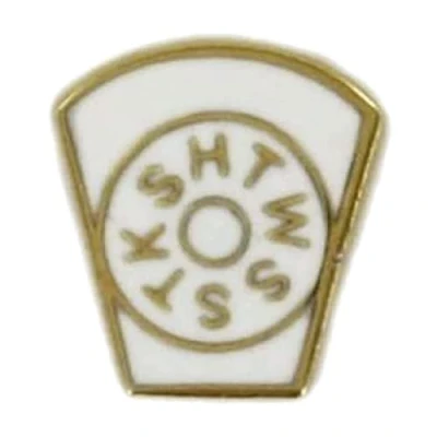 Image of Masonic Gilt Metal HTWSSTKS Mark Pin Badge