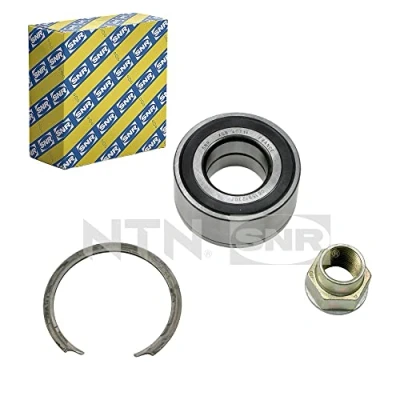 Image of 328942, 374953 Wheel bearing kit SNR R158.44 with rubber mount, integrated magnetic sensor ring 72mm FIAT: Grande Punto Hatchback