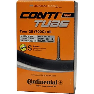 Image of Continental Tour 28 All Bicycle Inner Tube Black, 32/47 609/642 , 182041 s60