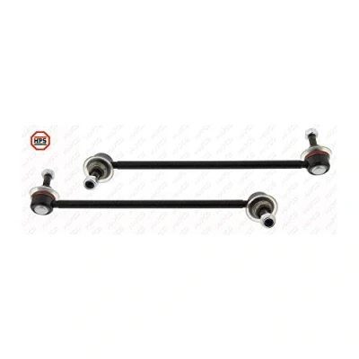 Image of 31356765933, 31356765934 Anti roll Bar Stabiliser Kit MAPCO 53657HPS Front Axle Left, Right