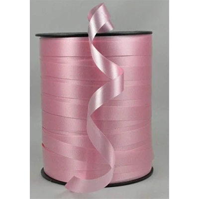 Image of Polypropylene Curling Ribbon Baby Pink 10mm x 1 Metre Cut from roll