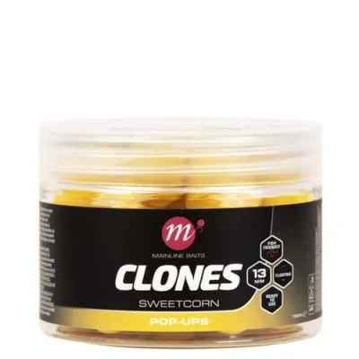 Image of Mainline Baits Clones 13mm Pop Ups (Nutty Hemp)