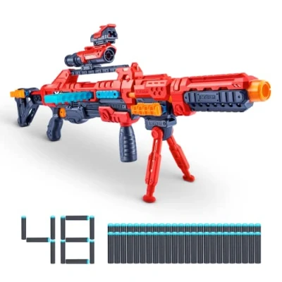 Image of XSHOT Excel Regenerator, Red Foam Dart Blaster Over 1000 Unique Combinations (48 Darts), Toy