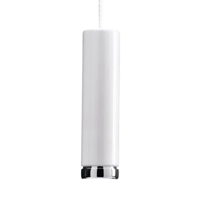 Image of Croydex AJ187641 Blanc White and Chrome Light Pull