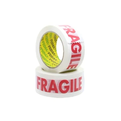 Image of Fragile Extra Glue Polypropylene Acrylic, 50mmx66m £3.75/roll Tape Strong Parcel, Box Packing