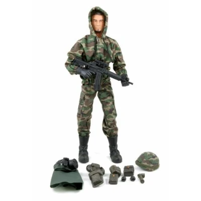 Image of World Peacekeeper 12 Inch Action Figure Set Marine (NBC Specialist) by Peterkin