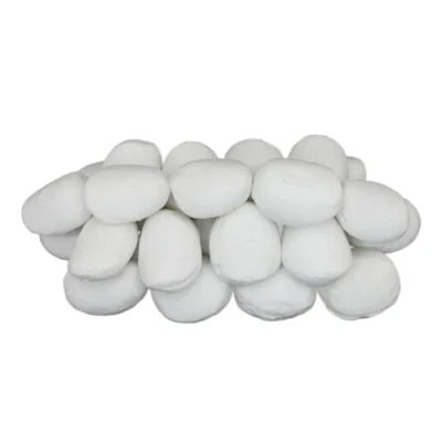 Image of 10 Gas Fire Replacement White Pebbles For Coal BY COALS 4 YOU