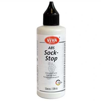 Image of Viva Decor Abs Sock Stop Paint 82Ml White
