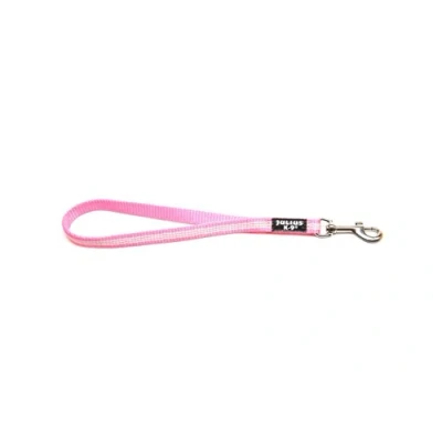 Image of Julius K9 IDC Short Traffic Lead, Pink, 25 mm x 35 cm