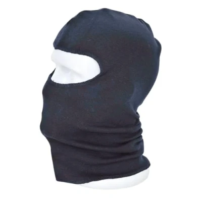 Image of Portwest Flame Resistant Anti Static Balaclava, Size: One Size, Colour: Navy, FR18NAR
