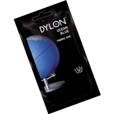 Image of 2 x Dylon Ocean Blue 50g Coloured Hand Wash Fabric Clothes Dye