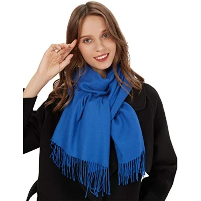 Image of MaaMgic Scarves for Women Pashmina Shawl Wrap Wedding Party Blanket Girls Large Soft