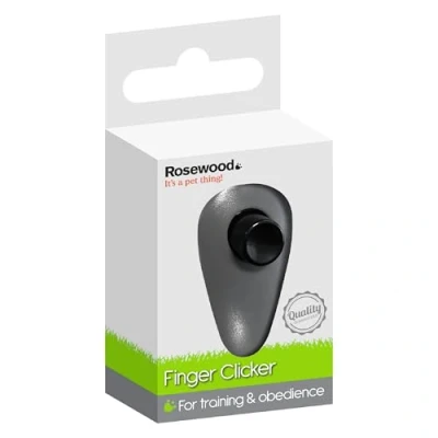 Image of Rosewood Coastal Finger Clicker, Training Aid for Dogs