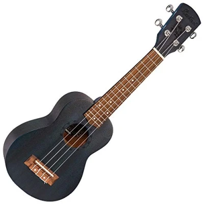 Image of LAKA ACOUSTIC UKULELE &amp; BAG SOPRANO MIDNIGHT BLUE VUS5BL