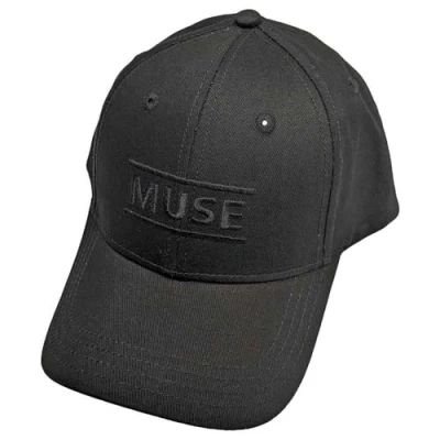 Image of Rock Off officially licensed products Muse Band Logo Baseball Cap One Size Black