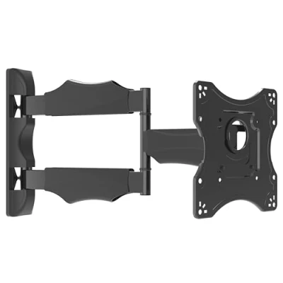Image of NANOOK swivel TV Wall mount for 19 43 inch TVs Tiltable bracket LCD, LED, QLED and OLED televisions Universal compatibility VESA 100x100 to 200x200 Black