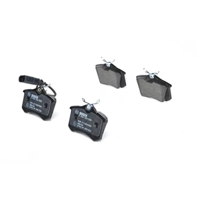Image of Bosch BP307 Brake Pads Rear Axle ECE R90 Certified 1 Set of 4