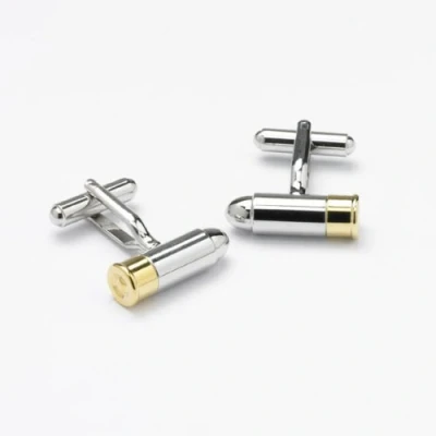 Image of Bullet Design Cufflinks in Gift Box Onyx Art London CK108 Shooting