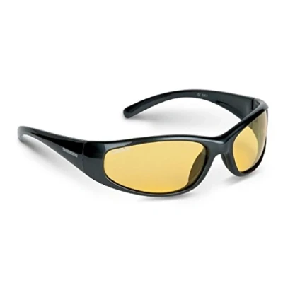 Image of SHIMANO Sunglasses Curado yellow glasses for bad weather condition