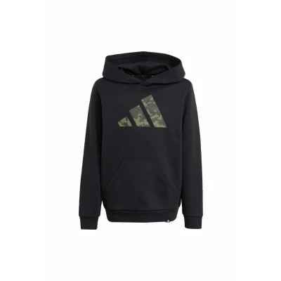 Image of adidas Sportswear CAMO Graphic Hoodie for kids, Size: 15 16y, Black