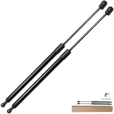 Image of JINGLINGKJ Hood Struts for 2016 2019 Niro DE SUV Front Bonnet Gas Dampers Lift Supports Modify No Drilling TWO YEARS WARRANTY