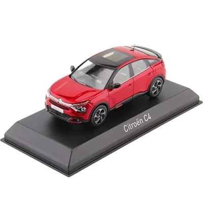 Image of Norev NV155448 1:43 Citroen C4 2020 Elixir Red Collectable Model, Multi