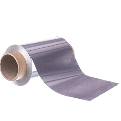 Image of Kobe Professional Hairdressing Foil Silver Aluminium for Hair Colour and Bleach, 100m x 96mm Wide, 18mm Micron Thick with 40mm Inner Core
