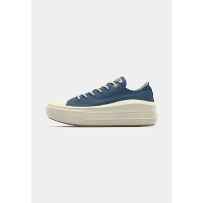 Image of Converse Chuck Taylor ALL STAR MOVE Platform Trainers, Women&#039;s, Size: 7, Slacker blue/egret/black shoes