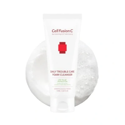 Image of [Cell fusion C] Tre.AC Daily Trouble Care Foam Cleanser 130ml