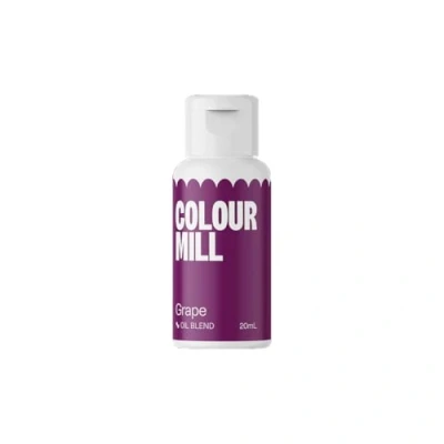 Image of Colour Mill Oil Based Food Colouring Grape Next Generation for Baking, Decorating, Icing and Cooking Dye DIY Slime Crafts Making Burgundy 20 ml