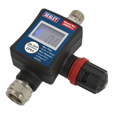 Image of Sealey On Gun Digital Pressure Regulator/Gauge