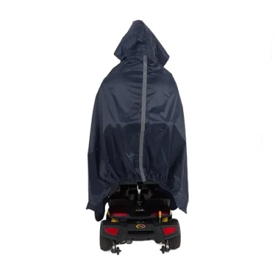 Image of DAYS Wheelchair Cape, Windproof, Waterproof and Water resistant Hooded Cape for Wheelchairs, Mobility Electric Scooters