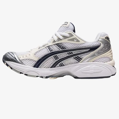 Image of Asics Sportstyle Gelkayano 14 Trainers, Women&#039;s, Size: 4, White/midnight Imitation leather/ textile