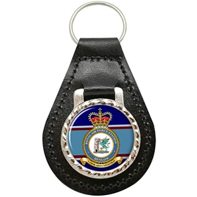 Image of RAF Station Henlow Leather Key Fob
