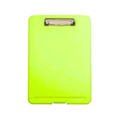 Image of A4 Clipboard Box File Durable Waterproof Document Filing Storage Case Office (Green)