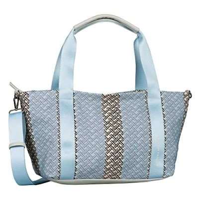 Image of TOM TAILOR Women&#039;s Leoni Shoulder Bag, Light Blue, M