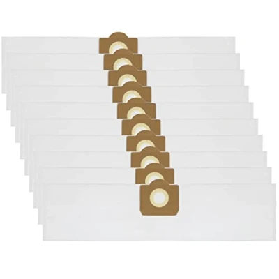 Image of SPARES2GO Dust Bags compatible with Mastervac Canister MV15 Vacuum Cleaner (Pack of 10)