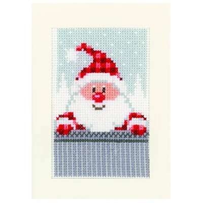 Image of Vervaco Greeting Cards Christmas Buddies I AIDA Set 3