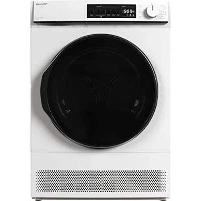 Image of Sharp KD NCB0S7GW9 10Kg Condenser Tumble Dryer White B Rated