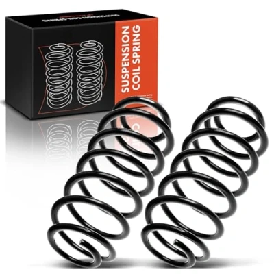 Image of Frankberg 2x Coil Spring Rear axle Compatible with A3 1996 2003 Leon 1999 2006 O.c.t.a.v.i.a I 2010 Golf IV 1997 2004 B,o,r,a 1998 2013 Replace# 1J0511115AK