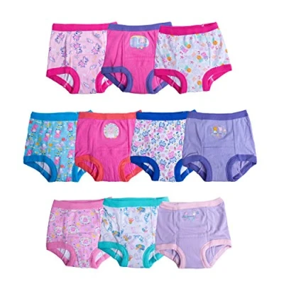 Image of Peppa Pig Girls&#039; Toddler Potty Starter Kit Includes Stickers and Tracking Chart Sizes 18m, 2t, 3t 4t Baby Underwear, 10 Pack Training Pant, 3 Years (Pack of 10)