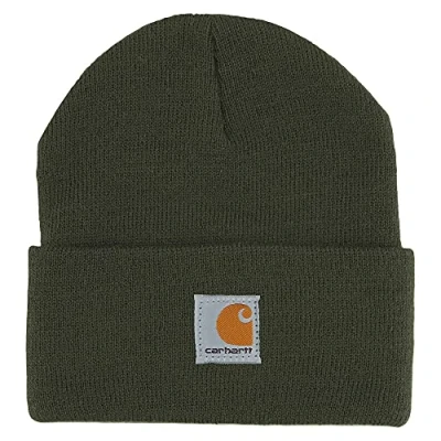Image of Carhartt Kid&#039;s CB8905 Acrylic Watch Hat Toddler One Size Fits All Olive