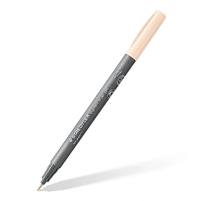 Image of STAEDTLER 371 431 Pigment Arts Brush Pen Light Peach (Box of 10)