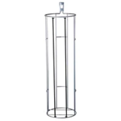 Image of Rubbermaid Garage Storage Wire Mesh Basket, Silver, Individual