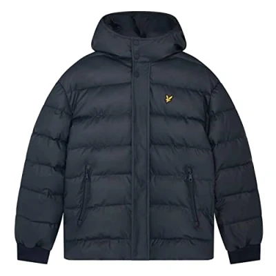 Image of Lyle &amp; Scott Mens Rubberised Puffer Jacket Dark Navy XXL
